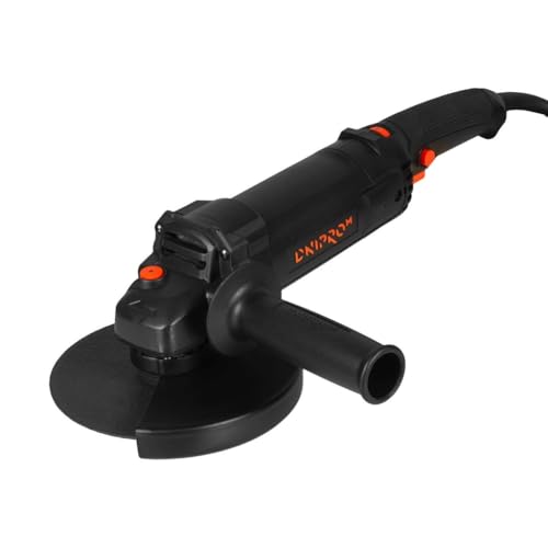 DNIPRO-M Meuleuse d'Angle GL-160SE, Disque 150mm, Puissance 1600W Max / 1100W Nom, Vitesse Variable 10500 RPM, Électronique Constante, Disqueuse - GL-160SE