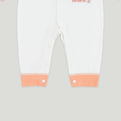 Image of Kidbea Soft Cotton Unisex Baby Onesie Romper | Cute & Multiple Prints Full Sleeve Sleepsuit for Infant | Comfortable Trendy Bodysuit