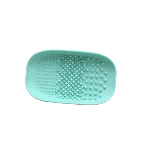 HAKIDZEL Makeup Brush Cleaner Bowl Brush Cleaning Pad Silicone Cleaning Scrubber Small Convenient