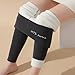 Fleece Leggings for Women Thick Leggings for Women Winter High Waisted Warmer Thick Stretchy Black Hiking Tight Fleece Pants Legins para Mujeres Termicas Dark Gray S