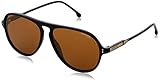 Designer Sunglasses Carrera Unisex-Erwachsene 198/S Sonnenbrille, Mehrfarbig (Black), 57