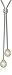 Bella Pearl Double Pendant Necklace, 16" + 2" Extender
