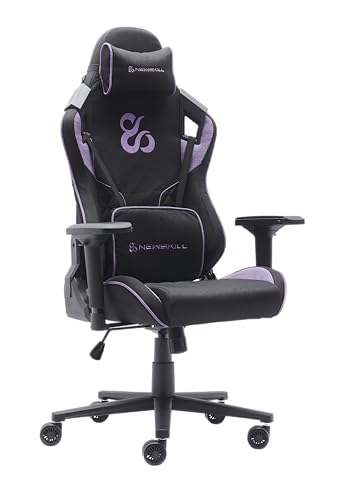 NEWSKILL Takamikura V2 Morado | Silla Gaming | Tela Transpirable