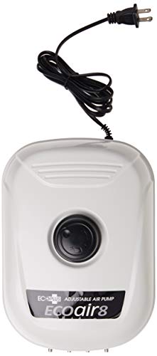 image for EcoPlus 380 GPH (1440 LPH, 13W) Air Pump w/ 8 Outlets | Aquarium, Fish