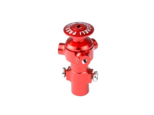 Microheli CNC Aluminum Tri-Blade Main Rotor w/Button (RED)(for Triple Blade Series)