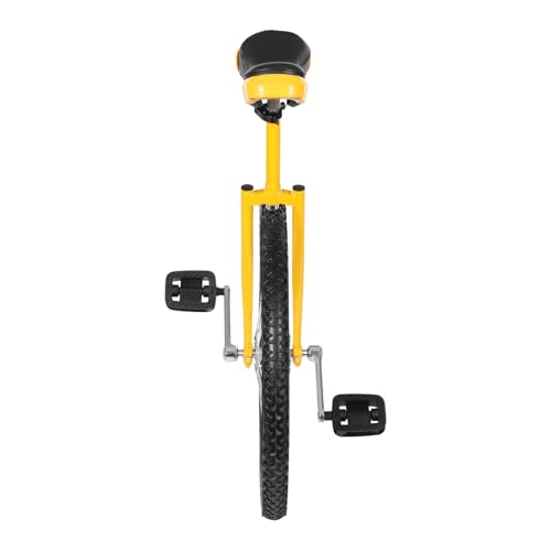 Image of DYNAMI Unicycle with Excellent Steel Frame,Leakproof Tire,Adjustable Height,Curved PU Seat,Mute Bearing,Anti-Slip Designs,for Outdoor Sports Fitness Exercise