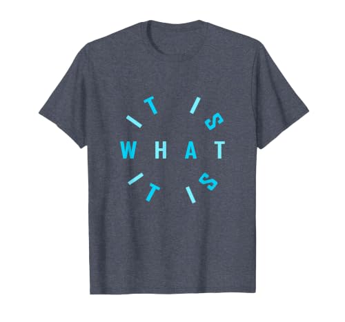 Blue is What It Blue Graphic T-Shirt, Men, Heather Blue, Medium