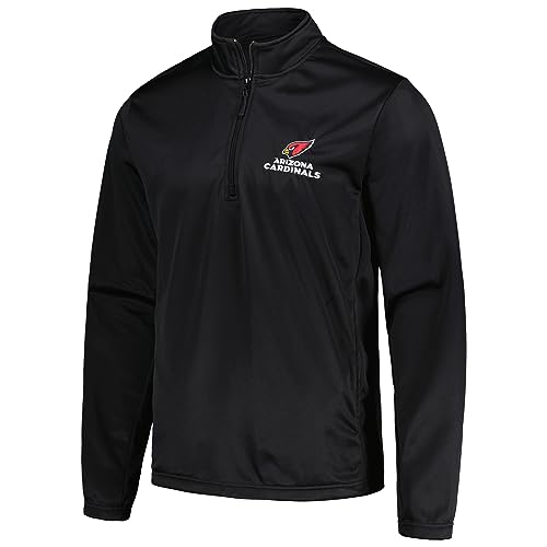 Image of Dunbrooke Men's Royal Buffalo Bills All-Star Tech Quarter-Zip Top