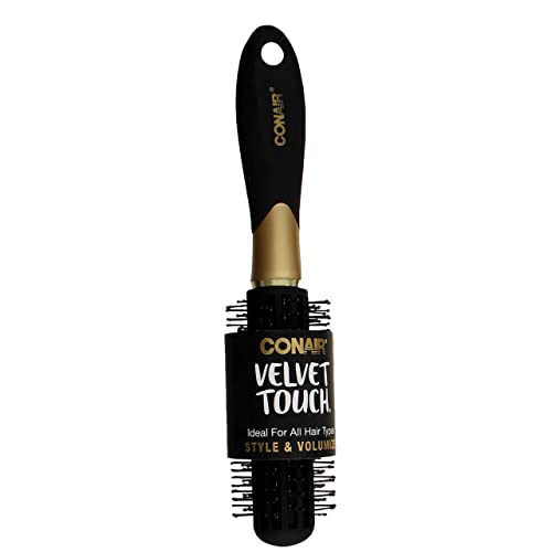 Smooth, TangleFree Hair with the Conair Velvet Touch Paddle Brush