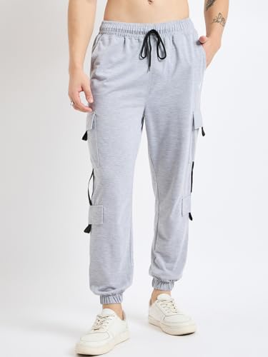 Image of Modeve Men's Cargo|| Joggers Style Solid Trackpant
