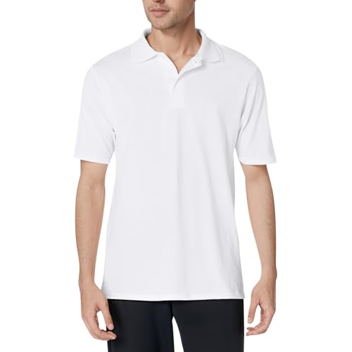 Mens Polo Shirts with Pen Pocket on Sleeve