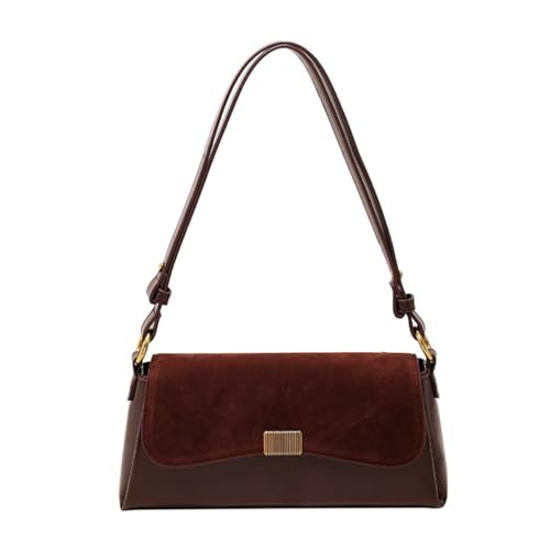 Sac à main en cuir et daim avec bandoulière confort