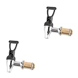 ULTECHNOVO 2 Stück Isolierfass Hahn Getränkespender für Milch Wein für Bar Restaurant und Zuhause Leicht zu Installieren Langlebiges Material