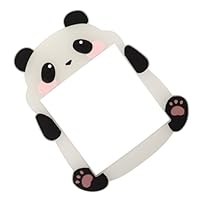 Toyvian Cartoon Panda Light Switch Stickers Silicone Decals for Bedroom Wall Socket Decoration Protective Cover for Home Light Switch Labels