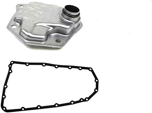 Genuine Mitsubishi Transmission Valve Body Oil Filter & Gasket 2824A007 2705A015 Lancer with CVT Transmission 2008 2009 2010 2011 2012 2013 2014 2015