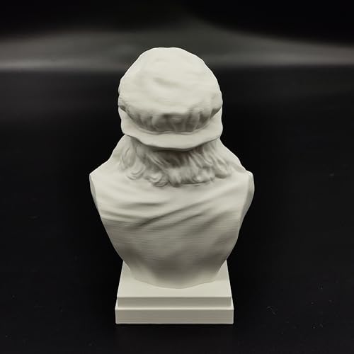 Estatua Cabeza Leonardo da Vinci 4 in Alto miniatura 4