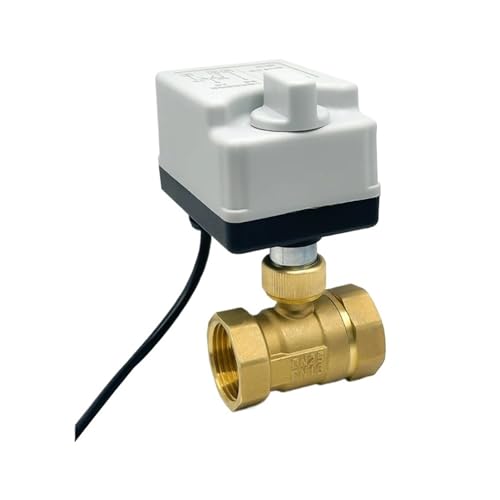 Actionneur de vanne motorisé 220V DN32 en laiton avec commande manuelle de secours efficace