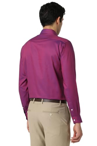 Image of Van Heusen Men's Formal Shirt (8907522456020 VHSF1M76876 42 Dark Pink)