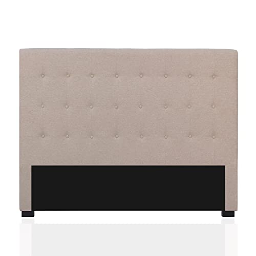 INTENSE DECO Tête de lit capitonnée Premium Tissu 180cm Beige