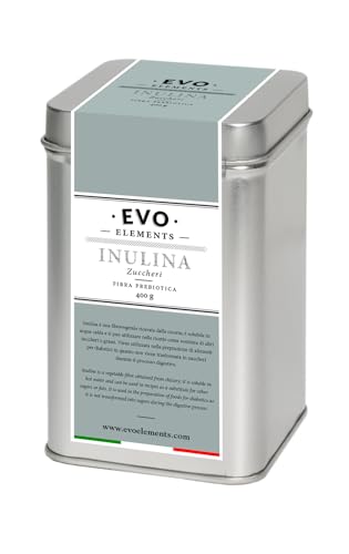 Evo Elements Inulina 400g - Fibra prebiotica per equilibrio intestinale e stabilità