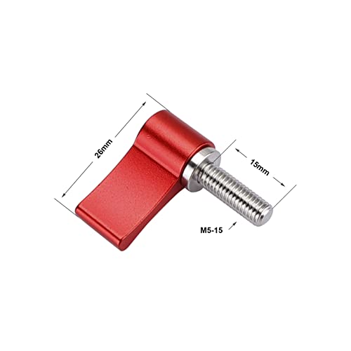 SZRIG M5 Thread Thumb Screws for Photographic Product Accessories (15MM Long,2 Pieces) - Image 2