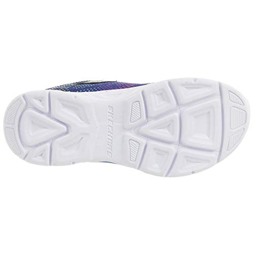 Skechers Kids Girls Litebeams-Gleam N'dream Sneaker, Navy/Multi, 1 Little Kid #TOP6