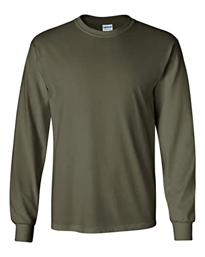 Image of Gildan Adult Heavy Cotton 5.3 oz. Long-Sleeve T-Shirt