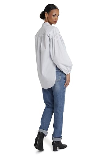 Image of Joie Women's Toga Long Sleeve Blouse - Collared Puffed Sleeve Shirt Blouse for Women