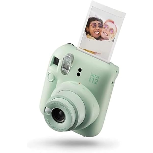 instax Fujifilm mini 12 instant mini camera, Mint Green