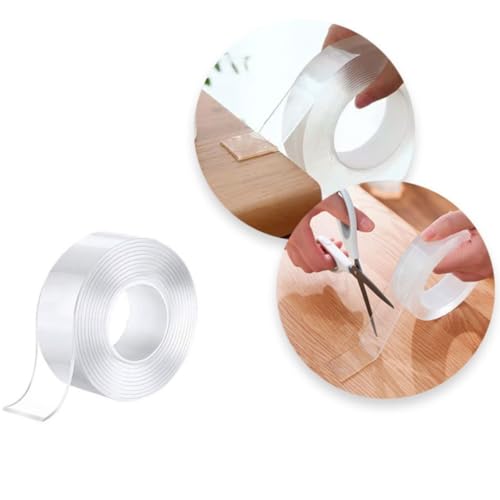 Fita Dupla Face 3m Adesiva Extrema Fixação Forte Transparente Lavável Premium IMPORT&SHOP