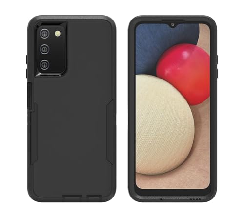 Protection Galaxy A02S antichoc hybride avec vitre d'écran - 5