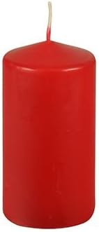 6 Pillar Candles Diameter 60 mm 115 mm Red, diameter 60 mm · 115 mm - Image 3