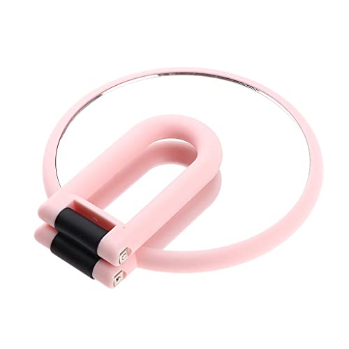 Miroir grossissant 10x pliable avec double face rotative et structure portative légère - 7