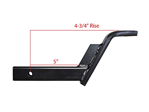 Brophy Products Ball Mount 12'' Drop Black