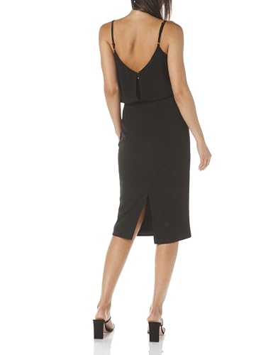 Image of Dress The Population Women's Alondra Blouson Tank Pencil Skirt Midi Dress