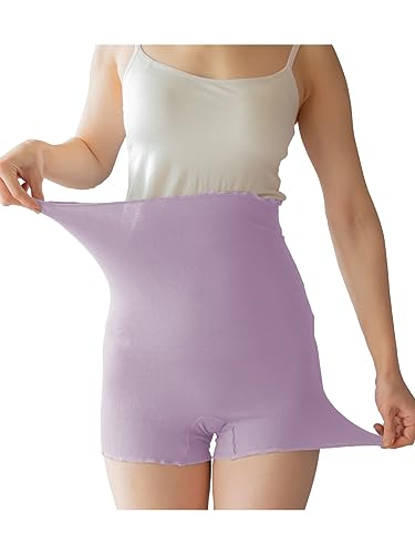 [SOWAN] [ソワン] もっちりシルク腹巻パンツ メンズ レディース男女兼用 (ラベンダー)のサムネイル