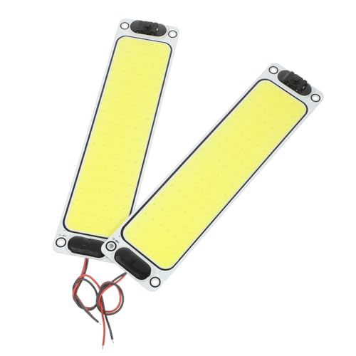 PRETYZOOM 2pcs LED Interior Light Bar Camper Lights Shock Base Great Heat Dissipation Easy to Install for Trailers and Boats