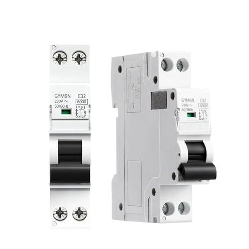 Disjoncteur GYM9N 25A Courbe C 1P+N disjoncteur phase neutre 220V