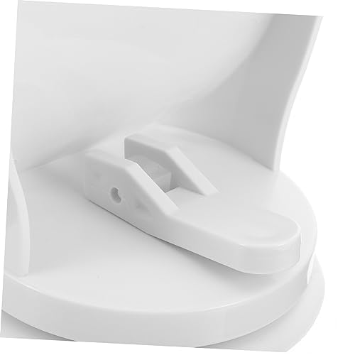 Apoyo para pie para ducha montado en pared blanco miniatura 5