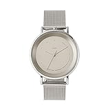 klon 腕時計 ソーラーウォッチ メンズ レディース 替えベルト シンプル 38mm KLON SLIM SOLAR STYLE tentosen line -SILVER MESH- 38mm