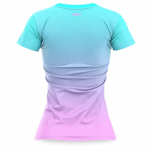Kit 2 Blusa Feminina Academia Fitness Camiseta Dry fit Leve e confortável para Corrida treino Ginást