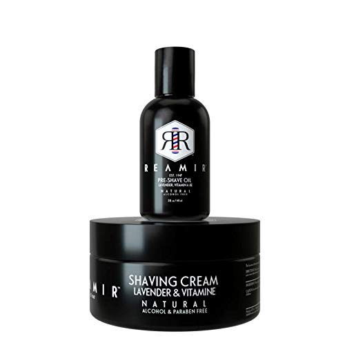 Reamir Men's Natural Shaving Kit Natural PreShave Oil