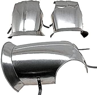 Medieval Cuirass Body Armor Spanish Conquistador Cuirass Armor Steel Breastplate Backplate, Silver Breastplate Armor Costume Warrior, Knight