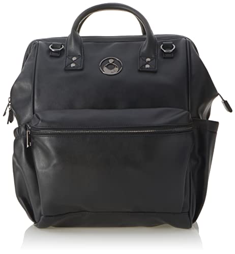 ISOKI Byron Backpack Nappy Bag, Onyx, One Size