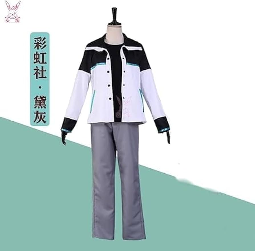 黛灰　コスプレセット Amazon.co.jp: バーチャル YouTuber Vtuber 黛灰Mayuzumi Kai 新