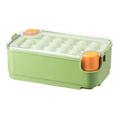 Molde para Cubos de Hielo de Cóctel - Reutilizable, de Gran Capacidad y Fácil Desmoldado,Cubitera con Recipiente Incluido - Para Cócteles Whisky Café Cocina Bebidas Camping Chocolate