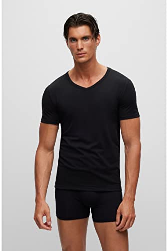 Boss Para Hombre. 50475292 Pack 2 Camisetas Vn 2P Modern Negro (Xl), Casual, AlgodóN, Manga Corta - 2