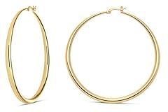 14K Gold Plated / 2.8 in - LARGE