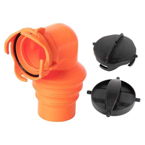 Tuyau évacuation eaux usées camping-car flexible avec raccord coudé 90° Yardwe