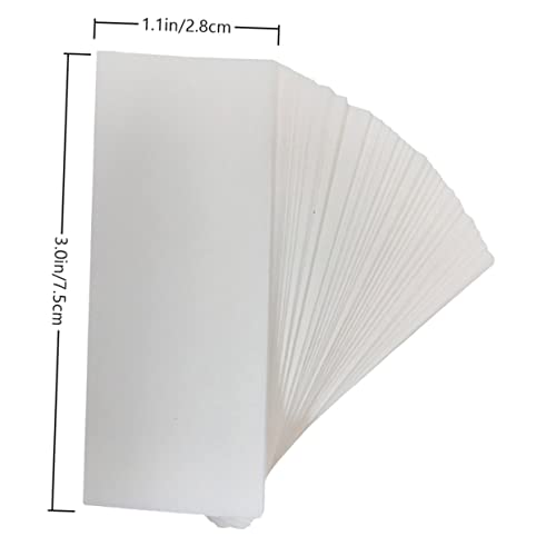 Anneome 6 Sets Laboratory Absorbent Paper Chemistry Supply Chromatography Paper Strips Large